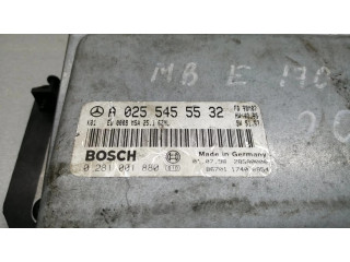 Řídící jednotka A0255455532, 0281001880 Mercedes-Benz E W210 1999