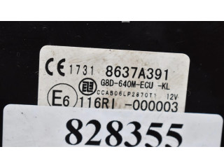 Блок управления двигателем Блок управления 8637A391, 8637A391 Mitsubishi Outlander