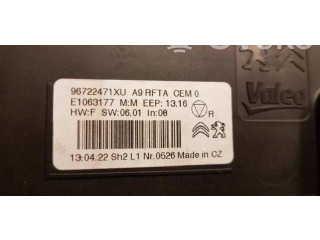 Блок управления климат-контролем 96722471XU Peugeot 2008 I