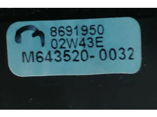 Блок управления климат-контролем 8691950, 02W43E Volvo S60