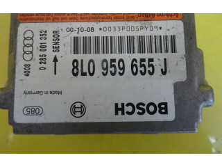 Блок подушек безопасности 8L0959655J, 0285001352 Audi A3 S3 8L