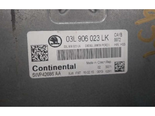 Блок управления двигателя 03L906023LK, 5WP42686AA   Skoda Rapid (NH)