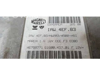 Блок управления двигателя 46799771, 6160045701F   Fiat Marea