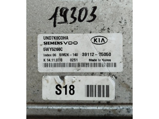 Блок управления двигателем Блок управления 39112-25050, 5wy5266c   KIA Carens II