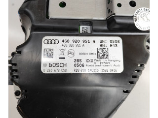 Панель приборов 4G8920951A, 0263678058   Audi A6 S6 C7 4G       
