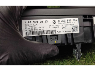 Панель приборов A1669007210, 0263683190   Mercedes-Benz GL X166       