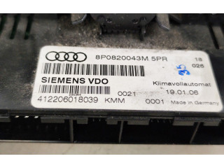 Блок управления климат-контролем 8P0820043M   Audi A3 S3 8P