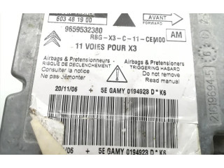 Блок подушек безопасности 9659532380, 603481900   Citroen C5