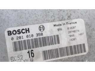 Řídící jednotka 9641607180, 0281010358 Citroen Xsara Picasso 2002