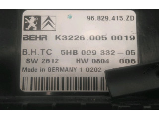Блок управления климат-контролем 6452H7, 96829415ZD Citroen C5