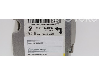 Блок подушек безопасности 65773414990, 010433 BMW X3 E83