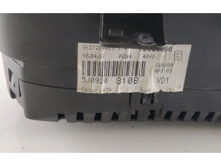 Přístrojová deska Skoda Roomster (5J) 2007 5J0920810B, SK27Z0448370