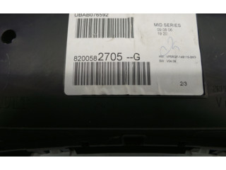 Панель приборов 8200582705G   Renault Clio III       