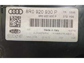 Панель приборов 8R0920930P, 8R0920930P   Audi Q5 SQ5       