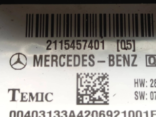 Pojistková skříňka 2115457401, MESSEESSEEN Mercedes-Benz E W211 2007