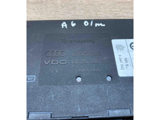 Блок комфорта 4B0962258D, 410215006 Audi A6 S6 C5 4B