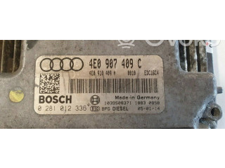 Řídící jednotka 4E0907409C, 0281012336   Audi A8 S8 D3 4E 2003