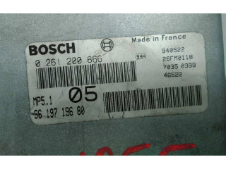 Řídící jednotka 9619719680, 31855 Peugeot 405 1987