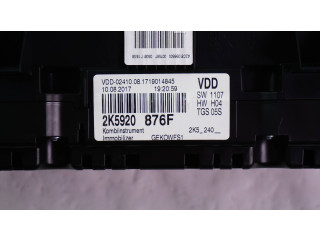 Панель приборов 2K5920876F, A2C99241800 Volkswagen Caddy