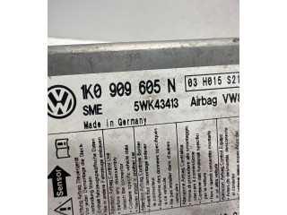 Блок подушек безопасности 1K0909605N, 5WK43413 Volkswagen Golf Plus