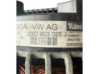 Генератор 03D903025J, 2542746E   Skoda Fabia Mk3 (NJ)      