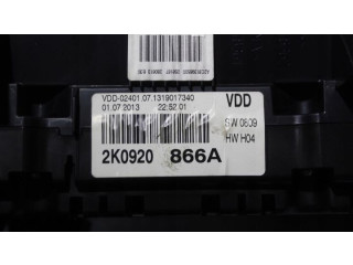 Přístrojová deska Volkswagen Caddy 2013 2K0920866A