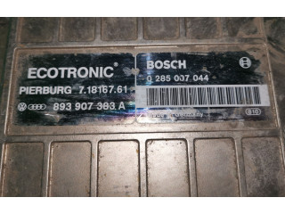 Блок управления двигателя 0285007044, 893907383A   Audi 80 90 B3