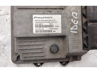 Комплект блоков управления 51816274MJD6F3.M3, 199A3000   Fiat Idea