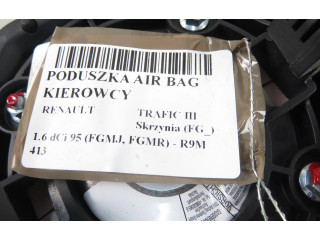 Подушка безопасности водителя 985704073R, 985704073R   Renault Trafic III (X82)