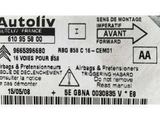 Блок подушек безопасности 9665396680, 610955800 Citroen C4 I Picasso