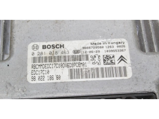Řídící jednotka 9802218680, 0281018463 Citroen C3 Picasso 2011
