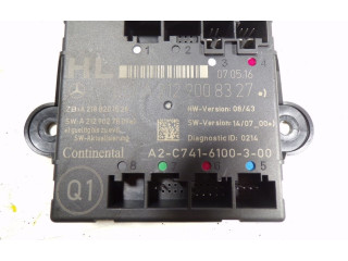 Блок управления A2129008327, A2129008327   Mercedes-Benz CLS AMG C219