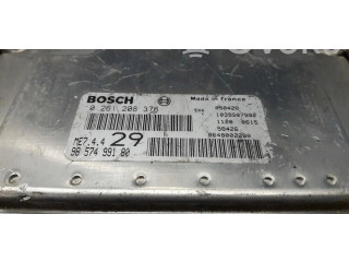 Блок управления двигателем Блок управления 0261208376   Citroen C2