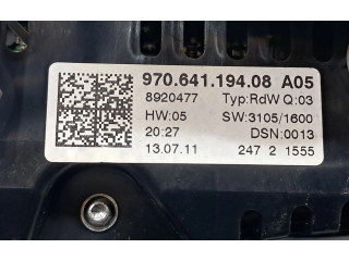 Přístrojová deska Porsche Panamera (970) 2011 97064119408, 970.641.194.08