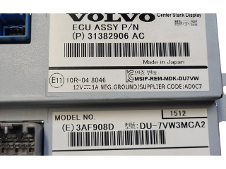 Дисплей 31382906AC, 10R048046 Volvo V40