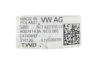 Рулевая рейка 6C1423510CE, 6C1909144D Skoda Fabia Mk3 (NJ) 2015 - 2021 года