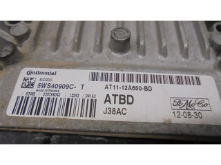 Блок управления двигателя AT1112A650BD, 5WS40909CT Ford Connect