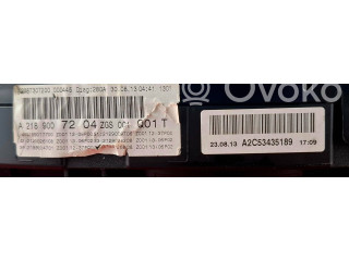 Панель приборов A2189007204   Mercedes-Benz CLS C218 X218       