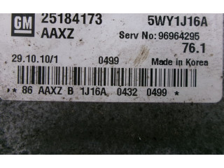 Блок управления двигателем Блок управления 25184173, 25184173   Chevrolet Cruze