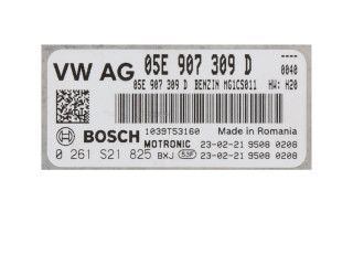 Блок управления двигателя 05E907309D Volkswagen Caddy