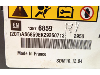 Блок подушек безопасности 13576859   Opel Meriva A