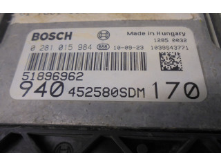 Řídící jednotka 51896962, 0281015984 Alfa Romeo Giulietta 2010