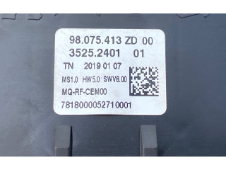 Блок управления климат-контролем 98075413ZD, 35252401   Peugeot Partner III