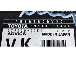 Блок управления АБС 8954053330, 0794009751 Lexus IS 220D-250-350