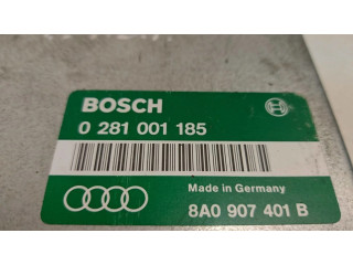 Блок управления двигателя 8A0907401B, 0281001185 Audi 80 90 S2 B4