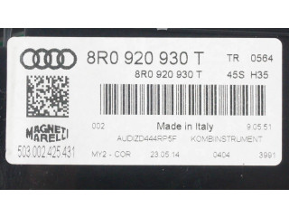 Панель приборов 8R0920930T Audi Q5 SQ5