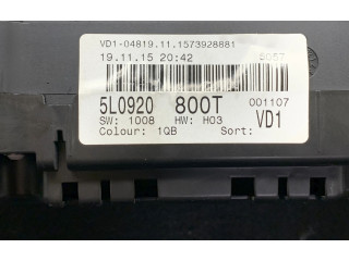 Панель приборов 5L0920800T, VD104819 Skoda Yeti (5L)