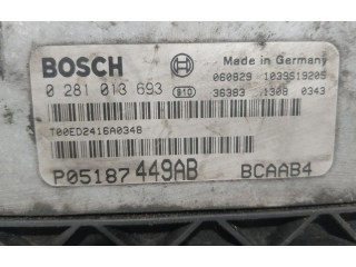 Řídící jednotka 5187449AC, 0281013693   Dodge Caliber 2007