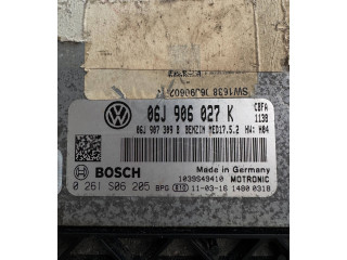 Блок управления двигателя 06J906027K, 0261S06205 Volkswagen Jetta VI