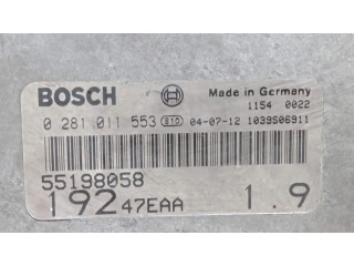 Řídící jednotka 55198058, 19247EAA Fiat Stilo 2004